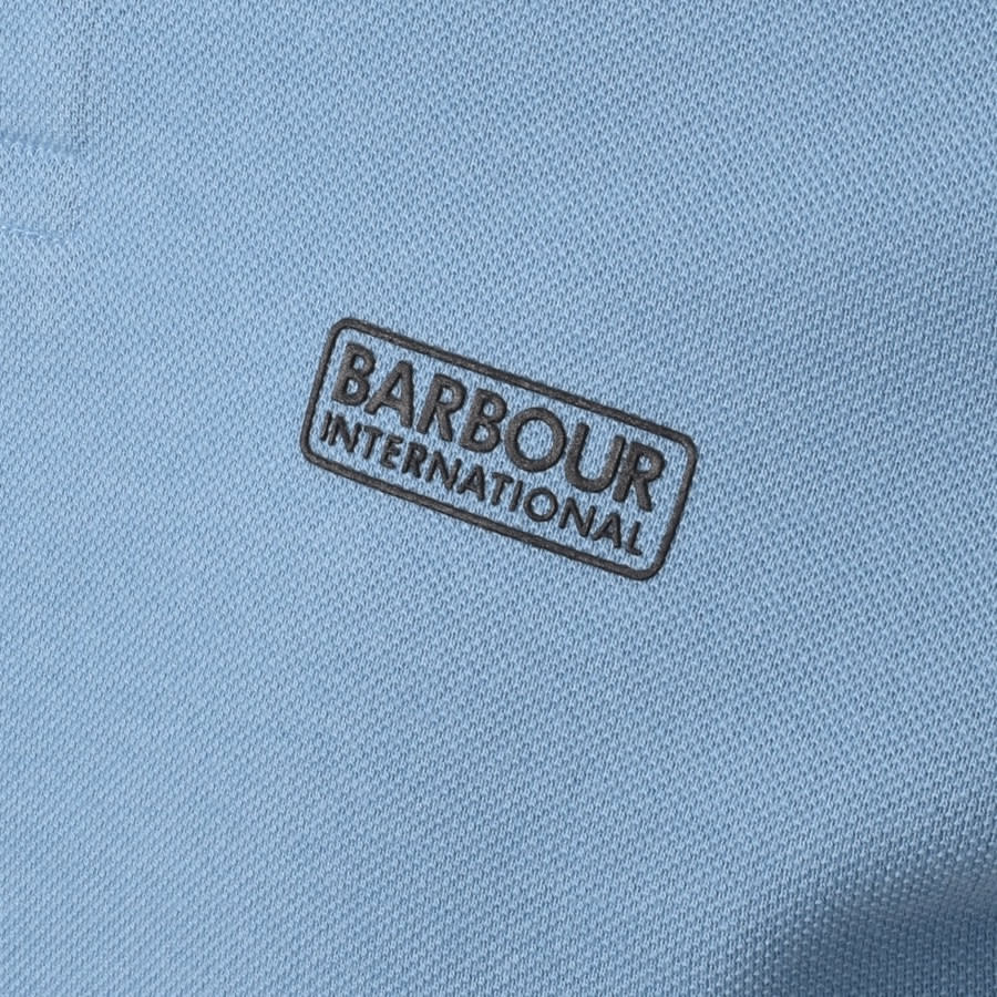 Alternative Image for ProductBarbour International Essential Polo T Shirt Blue3